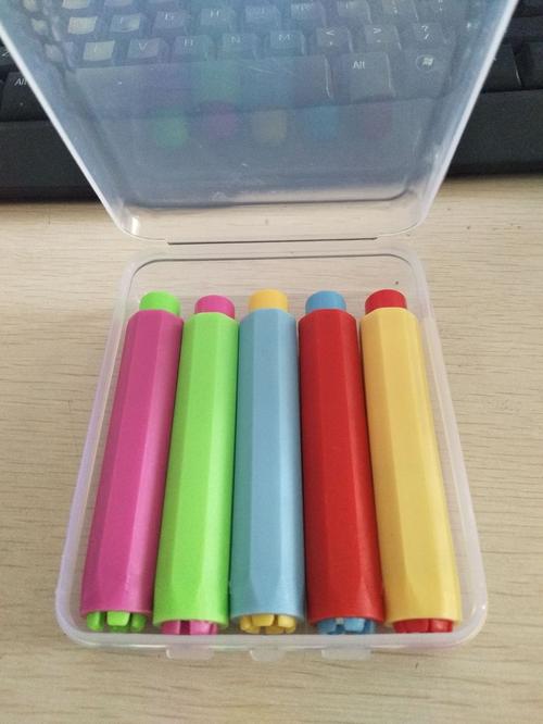 粉笔夹加12支粉笔组合文具套装学校教学用品环保粉笔套批发